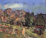 George Leslie Hunter Provencal Landscape France oil painting artist